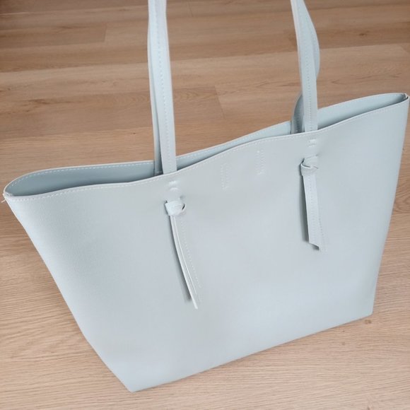 Indigo Grey Tote, Wallet for womens, Shoulder Bag Purse - Picture 13 of 14